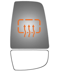 SIDE VIEW MIRROR HEATED